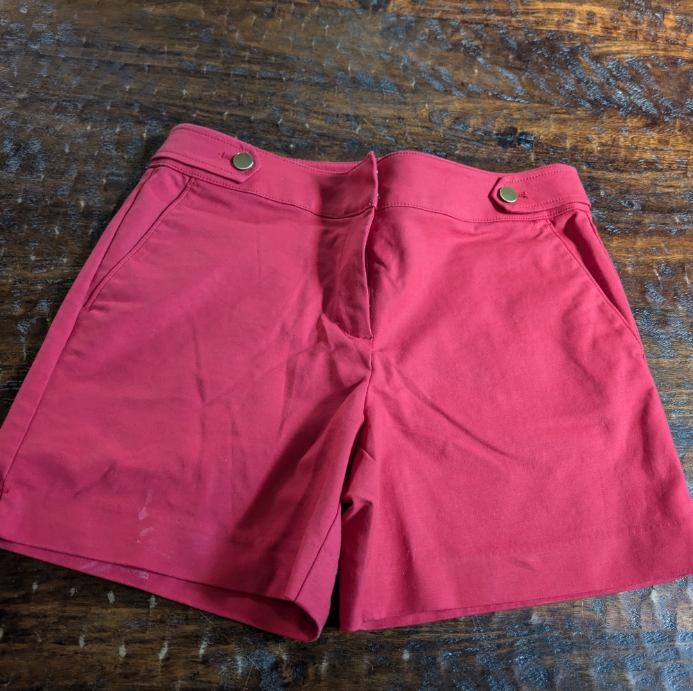 Loft high waist smooth front shorts